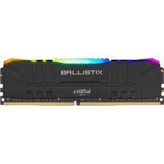 Модуль пам'яті для комп'ютера DDR4 8GGB 3600 MHz Ballistix RGB Black MICRON (BL8G36C16U4BL)
