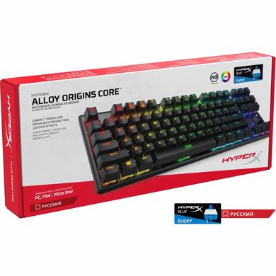 Клавіатура HyperX Alloy Origins Core HX Blue (4P5P2AX)