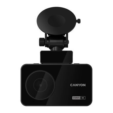 Відеореєстратор Canyon DVR10GPS FullHD 1080p GPS Wi-Fi Black (CND-DVR10GPS)