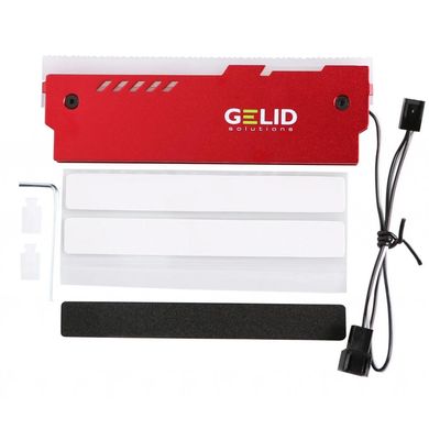 Кулер до модуля памяті GELID Solutions Lumen RGB RAM Memory Cooling Red (GZ-RGB-02)