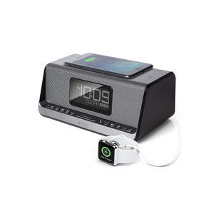 Акустична система iHome iHome IBN350G Qi Wireless Charging BT NFC USB Aux Mic (IBN350V2G)