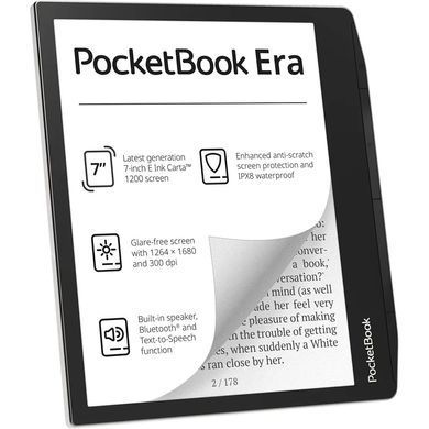 Електронна книга Pocketbook 700, Stardust Silver (PB700-U-16-WW)