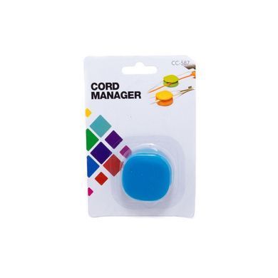 Тримач для кабелю Extradigital CC-587 Cable Clips, Blue (KBC1705)