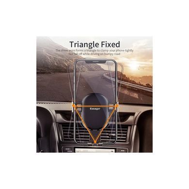 Універсальний автотримач Essager MoJack Gravity Car Phone Holder (osculum type) Black (EZJXP-MJ01)