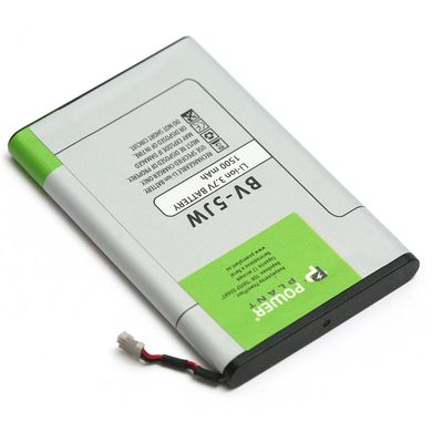 Акумуляторна батарея для телефону PowerPlant Nokia BV-5JW 1500mAh (DV00DV6314)