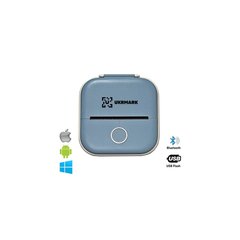 Принтер чеків UKRMARK P02BL Bluetooth, блакитний (00936)