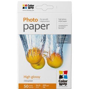 Папір ColorWay 10x15 (PG2000504R)