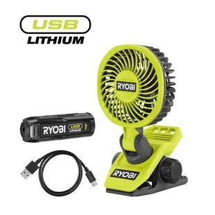 Вентилятор Ryobi USB Lithium RCF4-120G (5133006143)