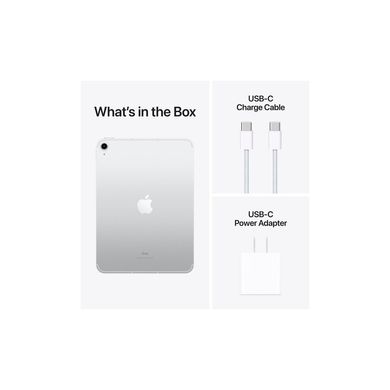 Планшет Apple A2696 iPad 10.9" WiFi 64GB Silver (MPQ03RK/A)