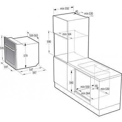 Духова шафа Gorenje BOPE759B