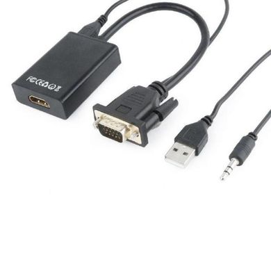 Перехідник VGA to HDMI Cablexpert (A-VGA-HDMI-01)