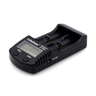 Зарядний пристрій для акумуляторів LiitoKala 2 Slots, LCD дисплей, Li-ion/Ni-MH/Ni-Cd/AA/ААA/AAAA/С (Lii-300)