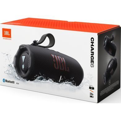 Акустична система JBL Charge 6 Black (JBLCHARGE6BLK)