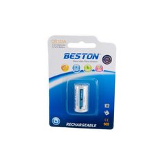 Акумулятор BESTON CR123A (16340) 600mAh Lithium (AAB1844)