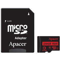 Карта пам'яті Apacer 128GB microSDXC Class10 UHS-I (AP128GMCSX10U5-R)