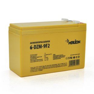 Тягова акумуляторна батарея AGM MERLION 6-DZM-9, 12V 9Ah F2, (150 x 65 x 95 (100) (6-DZM-9)