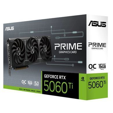 Відеокарта ASUS GeForce RTX5060Ti 16Gb PRIME OC (PRIME-RTX5060TI-O16G)