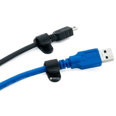 Тримач для кабелю Extradigital CC-905 Cable Clips, Black (KBC1708)