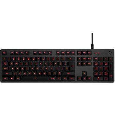 Клавіатура Logitech G413 Mechanical Gaming Romer-G tactile USB UA Carbon (920-008310)