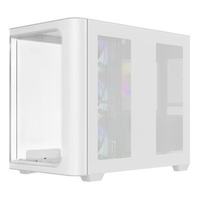 Корпус для ПК OCYPUS IOTA C70 WH CURVE ARGB DIGITAL (IOTA-C70-WHD400CD-GL)