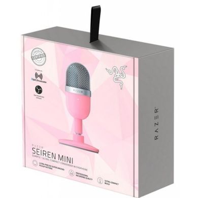 Мікрофон Razer Seiren mini Quartz (RZ19-03450200-R3M1)