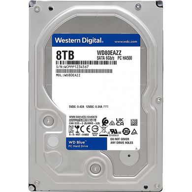 Жорсткий диск 3.5" 8TB WD (WD80EAZZ)