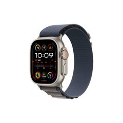 Смарт-годинник Apple Watch Ultra 2 GPS + Cellular, 49mm Titanium Case with Blue Alpine Loop - Small (MREK3UL/A)