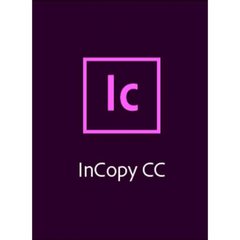 ПЗ для роботи з текстом Adobe InCopy CC teams Multiple/Multi Lang Lic Subs New 1Year (65297670BA01A12)