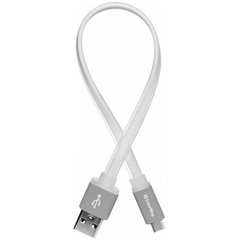 Дата кабель USB 2.0 AM to Type-C 0.25m white ColorWay (CW-CBUC001-WH)