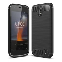 Чохол до моб. телефона Laudtec для Nokia 1 Carbon Fiber (Black) (LT-N1B)