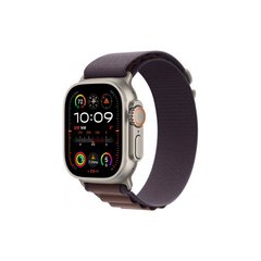 Смарт-годинник Apple Watch Ultra 2 GPS + Cellular, 49mm Titanium Case with Indigo Alpine Loop - Small (MRER3UL/A)