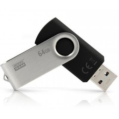 USB флеш накопичувач GOODRAM 64GB Twister Black USB 3.0 (UTS3-0640K0R11)