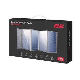 Зарядний пристрій 2E Sun Panel 36W USB-С 20W, USB-A 18W (2E-PSP0021)