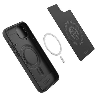 Чохол до моб. телефона Spigen iPhone 14 Optik Armor MagFit Black (ACS05070)