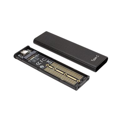 Кишеня зовнішня PowerPlant SSD M.2 PCIe NVMe USB3.1 (HC380428)