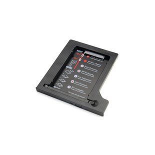 Фрейм-перехідник Maiwo 2,5" HDD/SSD SATA3 9.5 mm (NSTOR-9-P)