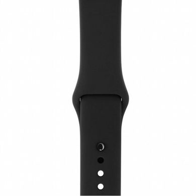 Смарт-годинник Apple Watch Series 3 GPS, 42mm Space Grey Aluminium Case with Blac (MTF32GK/A)