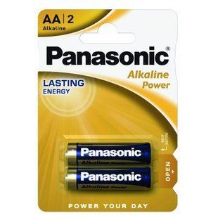 Батарейка PANASONIC LR06 Alkaline Power * 2 (LR6REB/2BP)