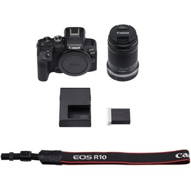 Цифровий фотоапарат Canon EOS R10 + RF-S 18-150 IS STM + адаптер EF-RF (5331C029)