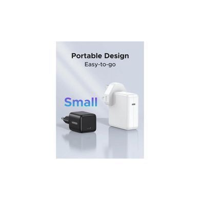 Зарядний пристрій UGREEN USB-C PD20W GaN X512 black (55553)