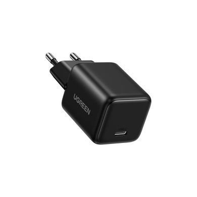 Зарядний пристрій UGREEN USB-C PD20W GaN X512 black (55553)